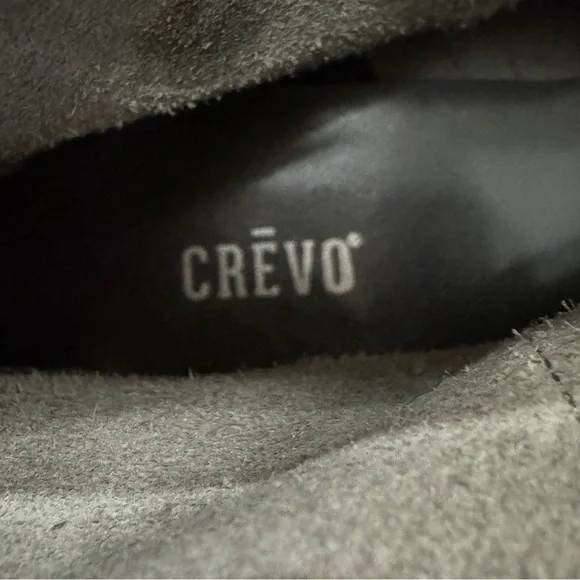 Crevo “Clara” Grey Suede Leather Booties Western size 9.5 worn once - Picture 8 of 10